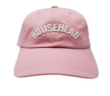 House Head Pink and White Dad Hat