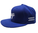 CHGO Royal and White Snapback