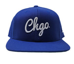 CHGO Royal and White Snapback